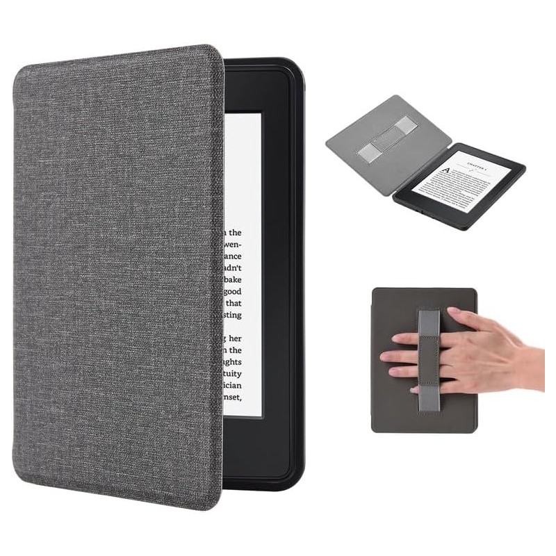 Ét-ui kindle paperblanc 11e génération 2021 avec étui intelligent magnétique de 6,8 pouces avec dragonne et fonction veille/réve