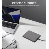 Ét-ui kindle paperblanc 11e génération 2021 avec étui intelligent magnétique de 6,8 pouces avec dragonne et fonction veille/réve