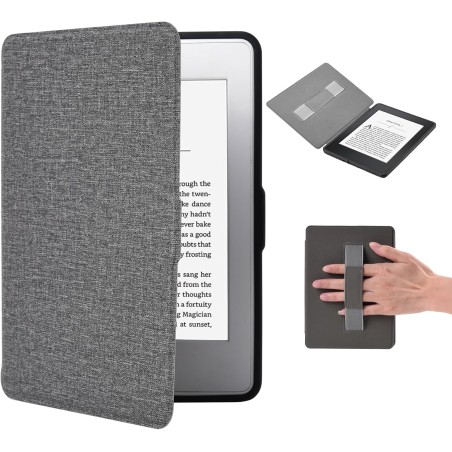 Étui pour kindle paperblanc 2024 (12e génération), kindle colorsoft signature edition 2024, 7" édition 2024, étui intelligent lé