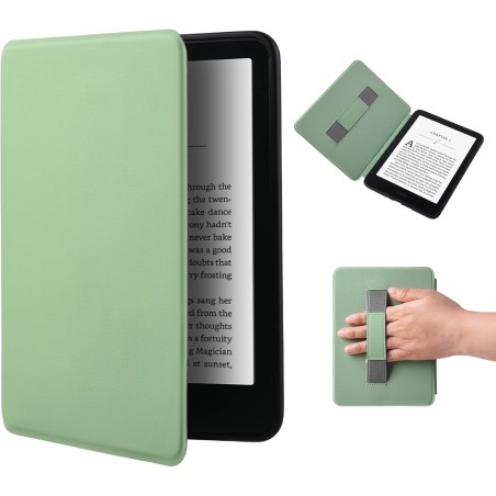 Étui pour kindle paperblanc 2024 (12e génération), kindle colorsoft signature edition 2024 7 pouces, étui intelligent léger avec