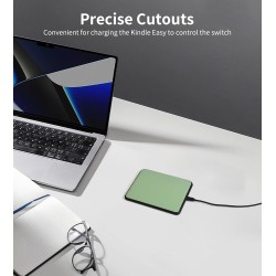 Étui pour kindle paperblanc 2024 (12e génération), kindle colorsoft signature edition 2024 7 pouces, étui intelligent léger avec