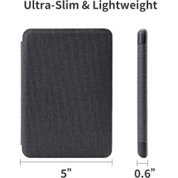 Étui pour kindle paperblanc 6,8" (11ème génération - 2021), étui intelligent avec dragonne et fonction veille/réveil automatique