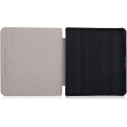 Kepuch Custer Coque pour Kobo Forma 2018,PU-Cuir Étui Housse pour Kobo Forma 2018 - Noir