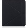 Kepuch Custer Coque pour Kobo Forma 2018,PU-Cuir Étui Housse pour Kobo Forma 2018 - Noir