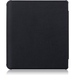 Kepuch Custer Coque pour Kobo Forma 2018,PU-Cuir Étui Housse pour Kobo Forma 2018 - Noir