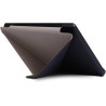 Kepuch Custer Coque pour Kobo Forma 2018,PU-Cuir Étui Housse pour Kobo Forma 2018 - Noir
