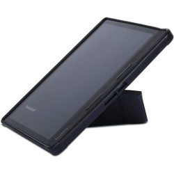 Kepuch Custer Coque pour Kobo Forma 2018,PU-Cuir Étui Housse pour Kobo Forma 2018 - Noir