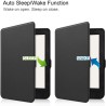 Kepuch Custer Coque pour Kobo Nia 2020,PU-Cuir Étui Housse pour Kobo Nia 2020 - Noir