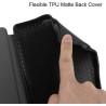 Kepuch Custer Coque pour Kobo Nia 2020,PU-Cuir Étui Housse pour Kobo Nia 2020 - Noir