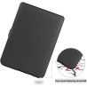 Kepuch Custer Coque pour Kobo Nia 2020,PU-Cuir Étui Housse pour Kobo Nia 2020 - Noir
