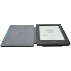 Kepuch Custer Coque pour Kobo Aura HD,PU-Cuir Étui Housse pour Kobo Aura HD - Noir
