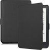 Kepuch Custer Coque pour Kobo Clara HD,PU-Cuir Étui Housse pour Kobo Clara HD - Noir