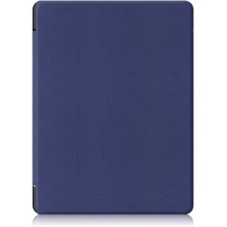 Kepuch Custer Coque pour Kobo Aura H2O Edition 2,PU-Cuir Étui Housse pour Kobo Aura H2O Edition 2 - Bleu
