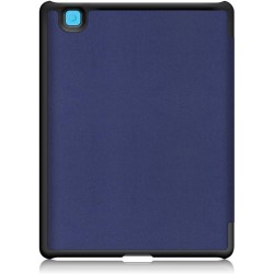 Kepuch Custer Coque pour Kobo Aura H2O Edition 2,PU-Cuir Étui Housse pour Kobo Aura H2O Edition 2 - Bleu