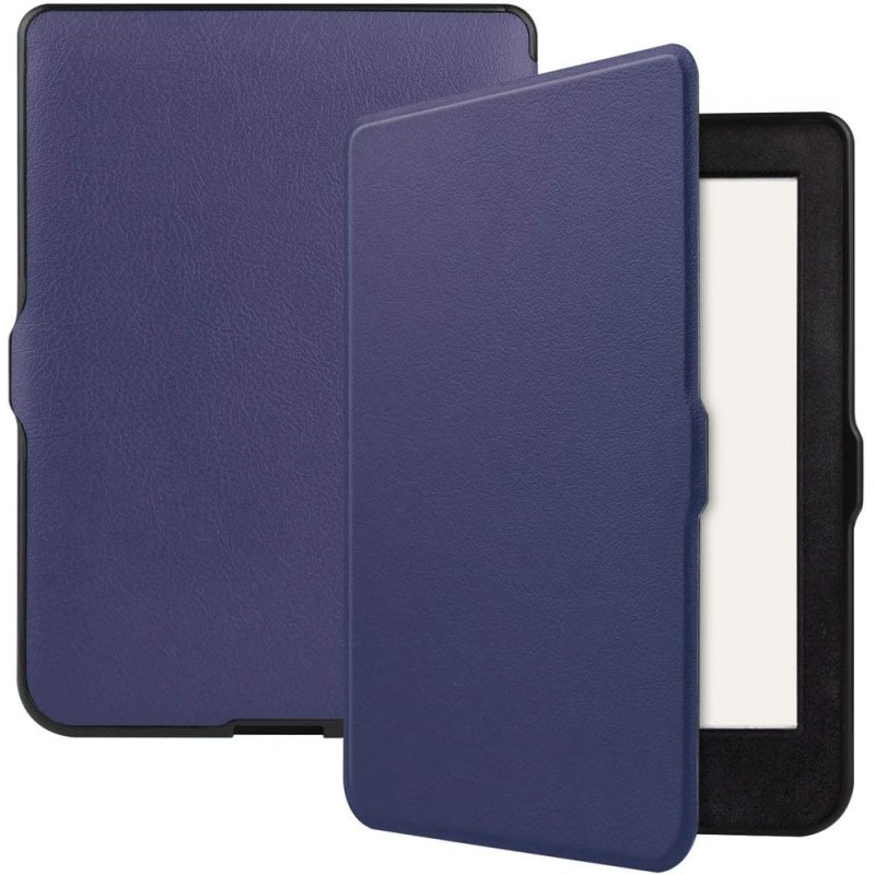 Kepuch Custer Coque pour Kobo Nia 2020,PU-Cuir Étui Housse pour Kobo Nia 2020 - Bleu