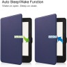 Kepuch Custer Coque pour Kobo Nia 2020,PU-Cuir Étui Housse pour Kobo Nia 2020 - Bleu