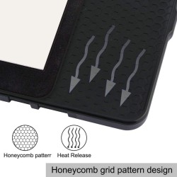 Kepuch Custer Coque pour Kobo Nia 2020,PU-Cuir Étui Housse pour Kobo Nia 2020 - Bleu
