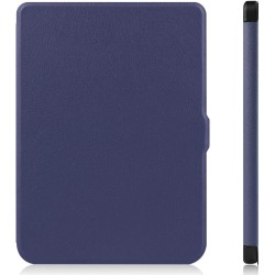 Kepuch Custer Coque pour Kobo Nia 2020,PU-Cuir Étui Housse pour Kobo Nia 2020 - Bleu