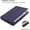 Kepuch Custer Coque pour Kobo Clara HD,PU-Cuir Étui Housse pour Kobo Clara HD - Bleu