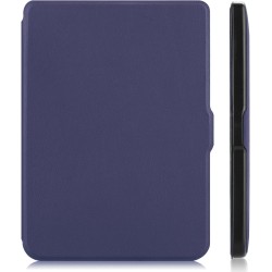 Kepuch Custer Coque pour Kobo Clara HD,PU-Cuir Étui Housse pour Kobo Clara HD - Bleu