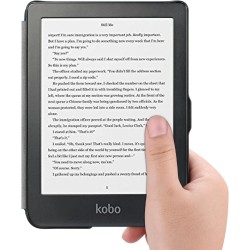 Kepuch Custer Coque pour Kobo Clara HD,PU-Cuir Étui Housse pour Kobo Clara HD - Bleu