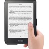 Kepuch Custer Coque pour Kobo Clara HD,PU-Cuir Étui Housse pour Kobo Clara HD - Bleu