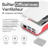 Raspberry Pi 5 8 Go Starter-Set | Édition 128 Go | Alimentation Officielle 27W | Boîtiers Officiel avec Ventilateur | Câble Micr