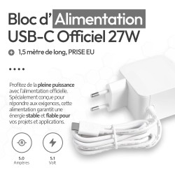 Raspberry Pi 5 2 Go Starter-Set | 64Go Edition | Alimentation USB-C 27 W | boîtier avec Ventilateur | 4K Câble Micro-HDMI 1 m | 