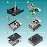 iRasptek Raspberry Pi 5 Kit de démarrage 8Go - Édition OS-Bookworm de 128Go préinstallée (boîtier Aluminium)