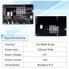 GeeekPi P33 M.2 NVME M-Key PoE+ Hat for Raspberry Pi 5, with Official Raspberry Pi 5 Active Cooler, Support M.2 NVMe SSD 2230 22