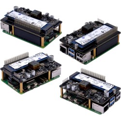 GeeekPi P33 M.2 NVME M-Key PoE+ Hat for Raspberry Pi 5, with Official Raspberry Pi 5 Active Cooler, Support M.2 NVMe SSD 2230 22