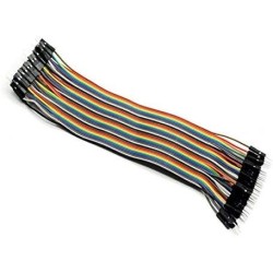 120pcs Câbles dupont mâle à mâle pour Arduino,Raspberry Pi (3*40 Pines f mâle à mâle pour câbles Arduino, câbles Raspberry Pi, j