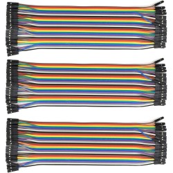 3 pcs Female-Female Jumper Cables/Jumpers/wire Jumpers pour Arduino et Raspberry pi