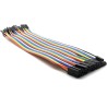 3 pcs Female-Female Jumper Cables/Jumpers/wire Jumpers pour Arduino et Raspberry pi