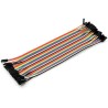 3 pcs Female-Female Jumper Cables/Jumpers/wire Jumpers pour Arduino et Raspberry pi