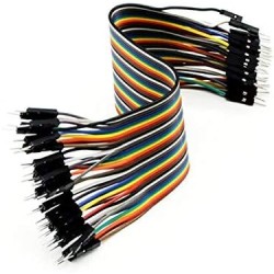 120pcs Câbles dupont mâle à femelle, mâle à mâle, femelle à femelle pour Arduino, Raspberry Pi (40 Pines mâle à femelle, 40 Pine