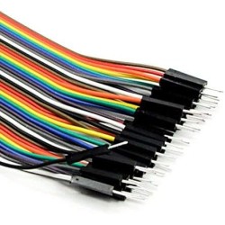 120pcs Câbles dupont mâle à femelle, mâle à mâle, femelle à femelle pour Arduino, Raspberry Pi (40 Pines mâle à femelle, 40 Pine