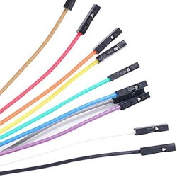 120pcs Câbles dupont mâle à femelle, mâle à mâle, femelle à femelle pour Arduino, Raspberry Pi (40 Pines mâle à femelle, 40 Pine