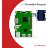 AZDelivery 3 x Écran OLED I2C 128 x 64 Pixels, Caractères de Couleur Blanche, SSH1106 1,3 Pouces Compatible avec Arduino et Rasp
