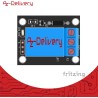 AZDelivery 3 x Module 1 Canal Relay 5V KY-019 High Level Trigger Compatible avec Arduino et Raspberry Pi incluant Un E-Book!