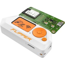 Flipper Zero Complete Kit — Flipper Zero | Carte de développement WiFi | Étui en Silicone | Carte MicroSD 32 Go | Adaptateur Mic