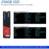 Freenove M.2 NVMe Adapter V2 for Raspberry Pi 5 (with 256GB SSD), M.2 Hat Add-on Board, Solid State Drive, PCIe 2.0/3.0, Tested 