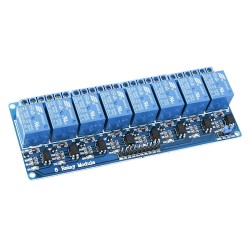 ELEGOO Module Relais 5V DC 8 Canaux avec Optocoupleur 8-Channel Relay Module pour Mega 1280 DSP Arm PIC AVR STM32