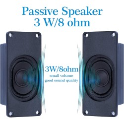 CQRobot Speaker 3 Watt 8 Ohm for Arduino, 2.54mm Dupont Interface. It is Ideal for a Variety of Small Electronic Projects.
