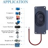 CQRobot Speaker 3 Watt 4 Ohm for Arduino, JST-PH2.0 Interface. It is Ideal for a Variety of Small Electronic Projects.