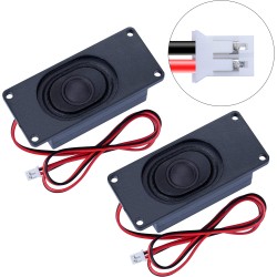 CQRobot Miniature Loudspeaker 3 Watt 4 Ohm Passive Enclosed Audio/Woofer Speaker Compatible with Arduino Board. JST-PH 2.0 mm 2-