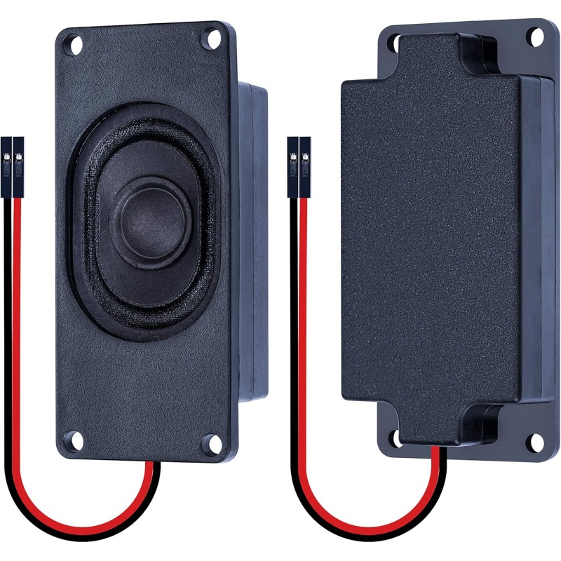 CQRobot Speaker 3 Watt 4 Ohm for Arduino, 2.54mm Dupont Interface. It is Ideal for a Variety of Small Electronic Projects.