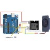 CQRobot Speaker 3 Watt 4 Ohm for Arduino, 2.54mm Dupont Interface. It is Ideal for a Variety of Small Electronic Projects.