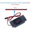 CQRobot Miniature Loudspeaker 3 Watt 8 Ohm Passive Enclosed Audio/Woofer Speaker Compatible with Arduino Board. 2.54mm Dupont In