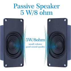 CQRobot Speaker 5 Watt 8 Ohm for Arduino, JST-PH2.0 Interface. It is Ideal for a Variety of Small Electronic Projects.